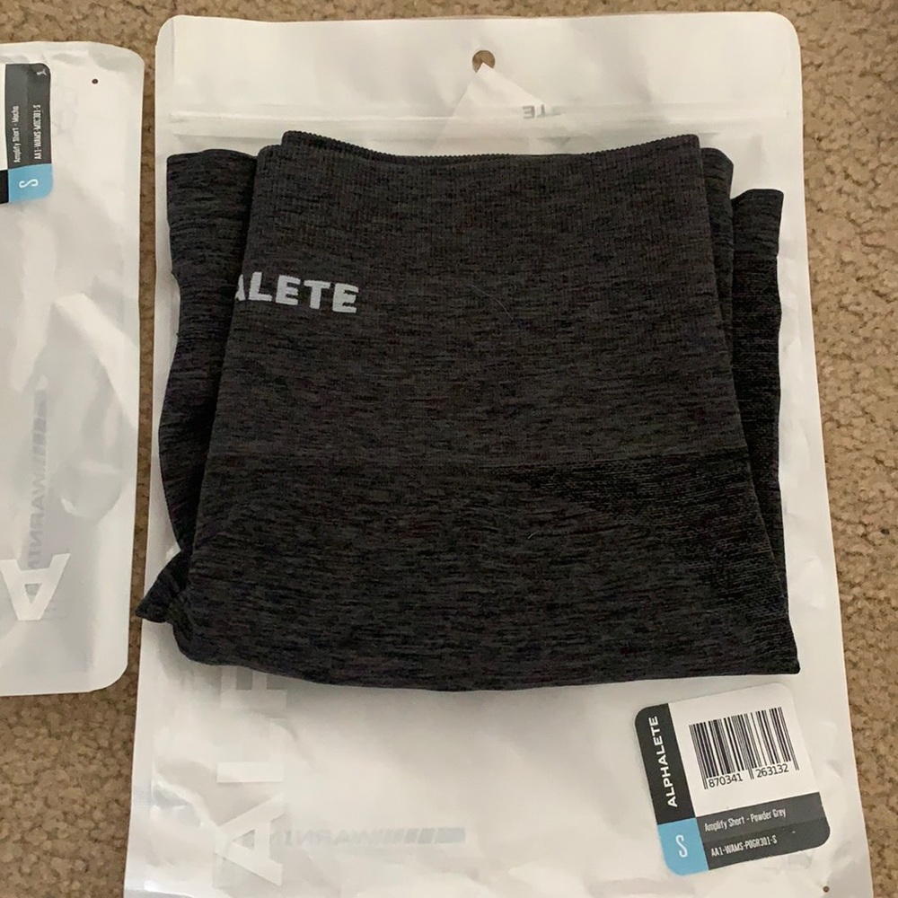 Alphalete amplify shorts Powder Grey (SOLD)